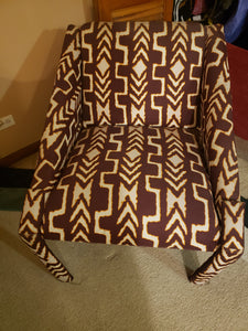 African Print Chair