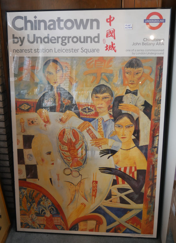 Vintage Poster of Chinatown by Underground